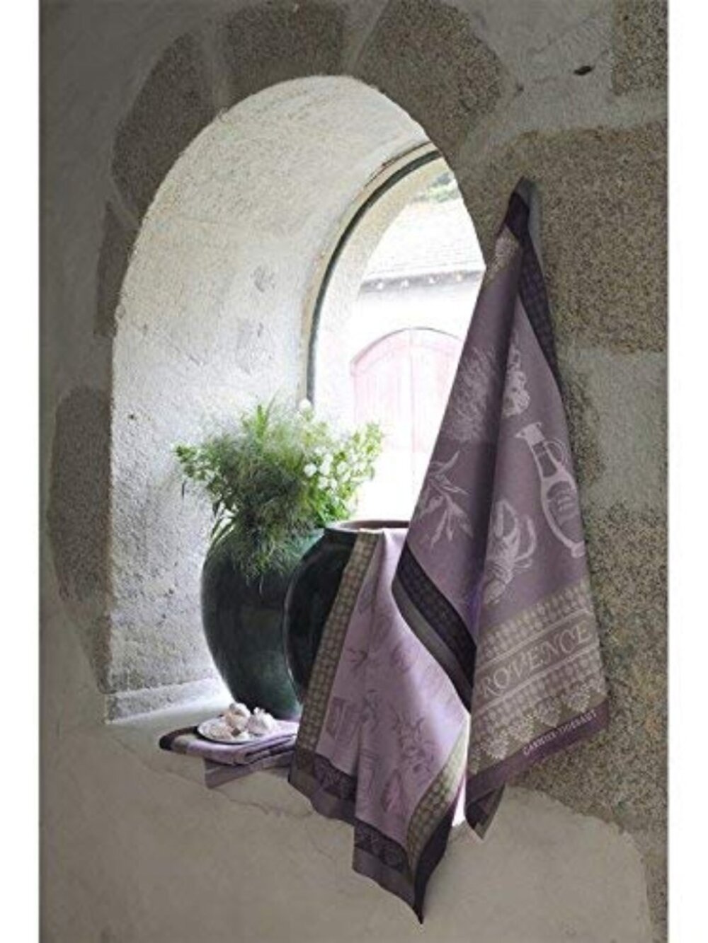 Garnier Thiebaut 100% cotton French Provence Lavande Kitchen Dish Towels